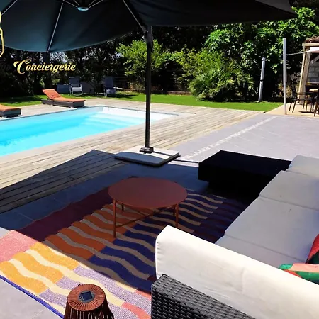 6 Pers Piscine Chauffee Campagne Vecchio