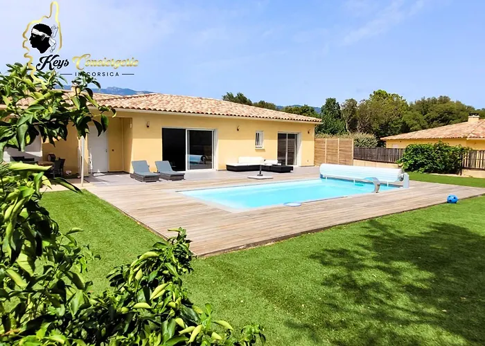 6 Pers Piscine Chauffée Campagne Vecchio * Porto Vecchio