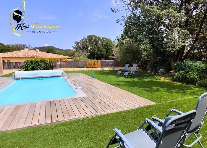 別荘 6 Pers Piscine Chauffee Campagne Vecchio *