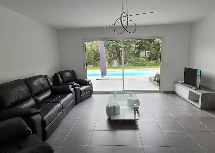 6 Pers Piscine Chauffee Campagne Vecchio * ポルトヴェッキオ